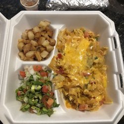 Migas plate - yum!