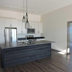 Forge & Flare Apartments - Forge & Flare Apartments Kitchen Island