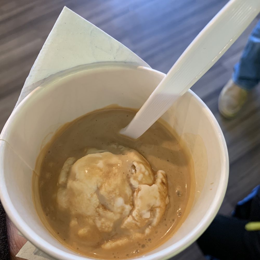Cherri's Chocol'art - Affogato- Vanilla ice cream with 2 shots Espresso - Chocolatiers & Shops Near Me - Kalamazoo, Michigan