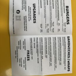 Menu Menu