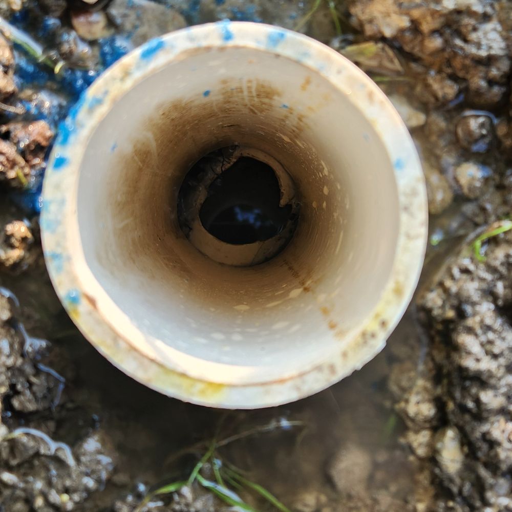 Barnett's Plumbing - Drilled hole in sewer line - Plumbing Near Me - Prestonsburg, Kentucky