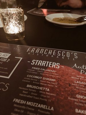 Menu photo 4 Franchesco's Ristorante Rockford, IL