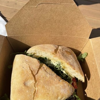 SOMA Eats - Roasted Eggplant Sandwich - Salad Near Me - San Francisco, California