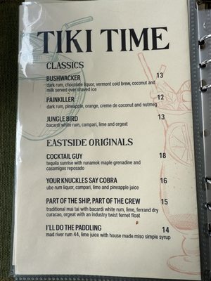 Menu photo 2 Eastside Bar + Bites Stowe, VT Menu photo 2 Eastside Bar + Bites Stowe, VT
