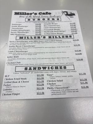 Menu photo 2 Miller's Cafe Houston, TX Menu photo 2 Miller's Cafe Houston, TX