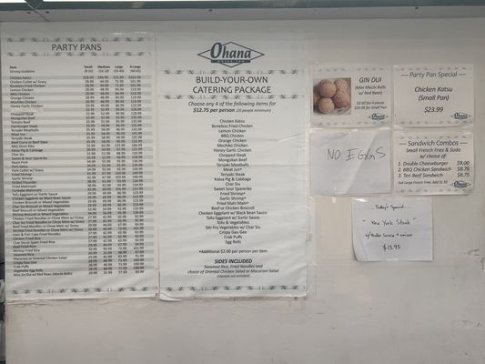 Menu photo 2 Ohana Drive Inn Ewa Beach, HI Menu photo 2 Ohana Drive Inn Ewa Beach, HI