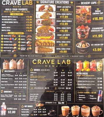 Menu photo 1 Crave lab Baton Rouge, LA