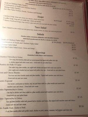 Menu photo 7 La Hacienda Southaven, MS Menu photo 7 La Hacienda Southaven, MS