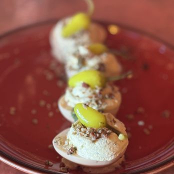 Wild Goose Tavern - Deviled Eggs - New American Near Me - Costa Mesa, California Wild Goose Tavern - Deviled Eggs - New American Near Me - Costa Mesa, California