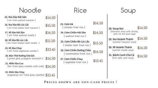 Menu photo 5 Com Food To Go Garden Grove, CA Menu photo 5 Com Food To Go Garden Grove, CA