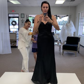 Eugenia's Alterations - 2nd fitting adjustments. Eugenia talking with my daughter! - Sewing & Alterations Near Me - Clearwater, Florida Eugenia's Alterations - 2nd fitting adjustments. Eugenia talking with my daughter! - Sewing & Alterations Near Me - Clearwater, Florida
