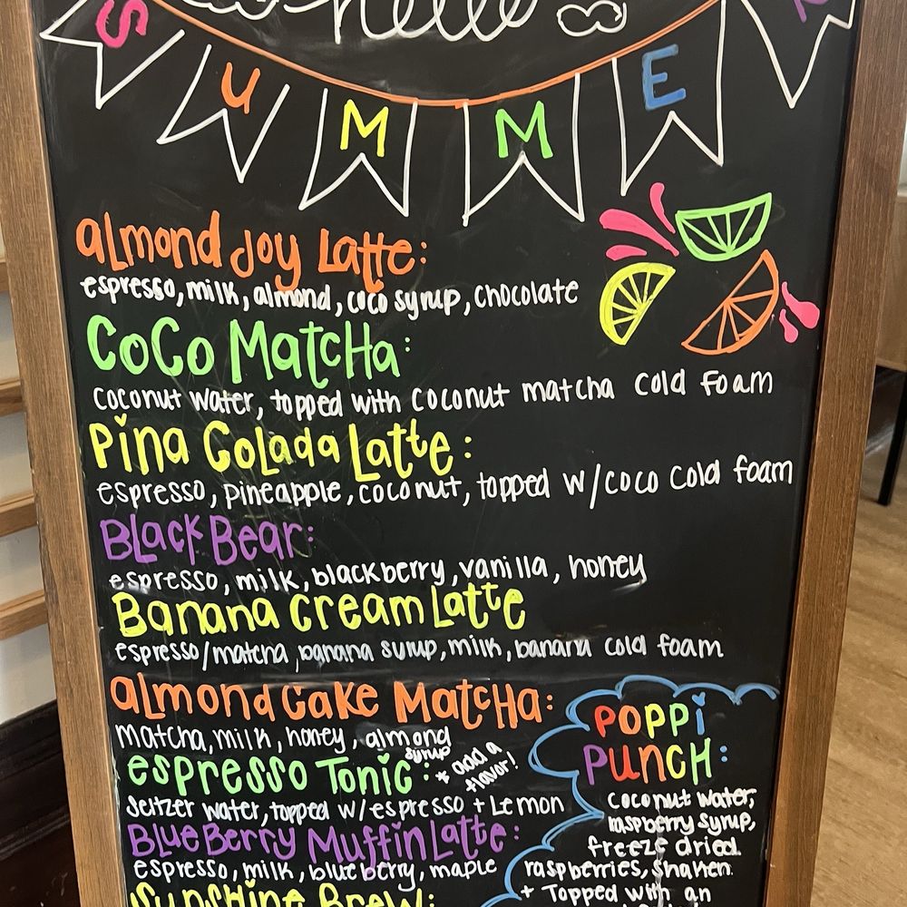 Seven Hearts Coffee - Summer menu - Coffee & Tea Near Me - Buffalo, New York