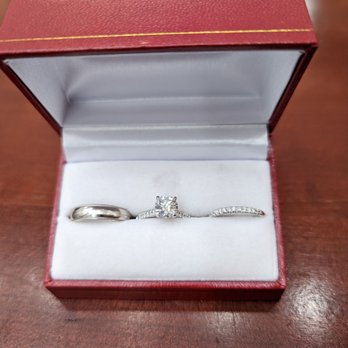 Tony Jewelry - The ring set we bought for our engagement and wedding. - Jewelry Near Me - San Jose, California Tony Jewelry - The ring set we bought for our engagement and wedding. - Jewelry Near Me - San Jose, California
