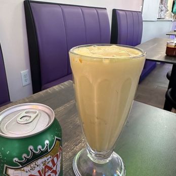 Lhasa Snack Cafe - mango lassi - Cafes Near Me - Queens, New York