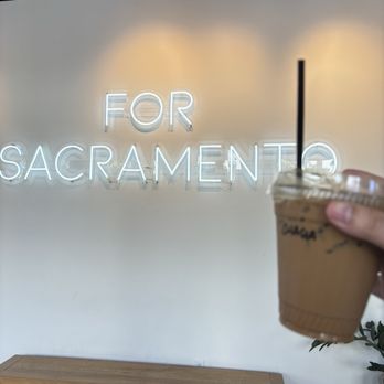Blueprint Coffee Project - Chaga iced coffee - Coffee & Tea Near Me - Sacramento, California