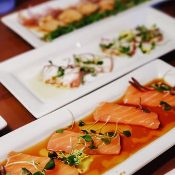 EAT'S SUSHI - Salmon Carpacio - Sushi Bars Near Me - Costa Mesa, California
