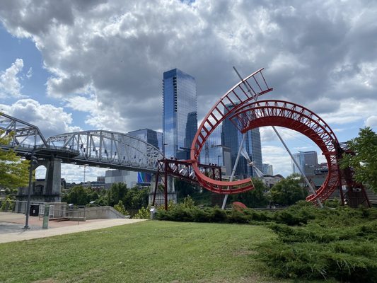 John Seigenthaler Pedestrian Bridge by null