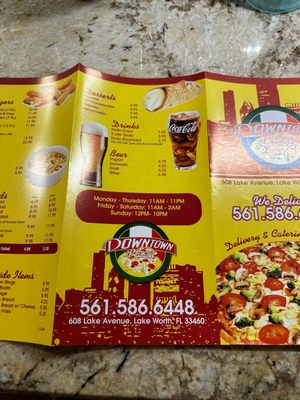 Menu photo 3 Downtown Pizza Lake Worth, FL Menu photo 3 Downtown Pizza Lake Worth, FL