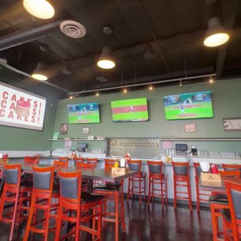 Copper Kings - Dining area, low tables and high top - Burgers Near Me - Oceanside, California