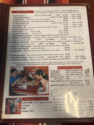 Menu photo 1 Colotlan Mexican Restaurants Wisconsin Dells, WI Menu photo 1 Colotlan Mexican Restaurants Wisconsin Dells, WI