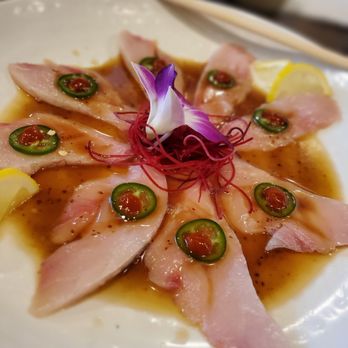 Rock N Roll Sushi - Hamachi Ponzu - Sushi Bars Near Me - San Bernardino, California Rock N Roll Sushi - Hamachi Ponzu - Sushi Bars Near Me - San Bernardino, California