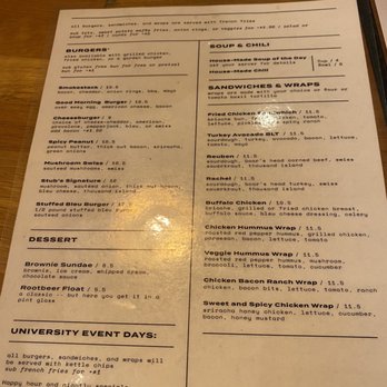 Stub & Herb's - Menu - American Near Me - Minneapolis, Minnesota Stub & Herb's - Menu - American Near Me - Minneapolis, Minnesota