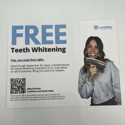We Whiten - Public info