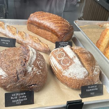 61hundred Bread - Bread options . We got three of the four photographed here. - Bakeries Near Me - Santa Ana, California