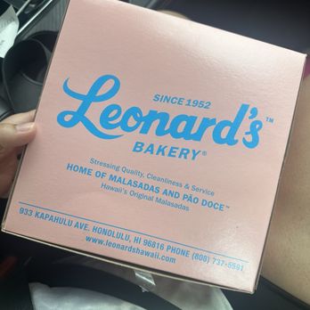 Leonard's Bakery - Box - Bakeries Near Me - Waipahu, Hawaii