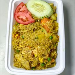 Thai Dishes - F2. Pineapple Fried Rice (with Pork)
