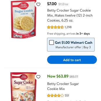 Walmart - Sugar cookie price at Walmart - Department Stores Near Me - Windsor, California Walmart - Sugar cookie price at Walmart - Department Stores Near Me - Windsor, California