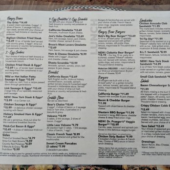 Black Bear Diner Visalia - Menu 11 2020 - American Near Me - Visalia, California Black Bear Diner Visalia - Menu 11 2020 - American Near Me - Visalia, California
