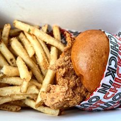 Chick’n Out - The "Classic" with Parm Fries