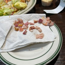 a plate of food on a table