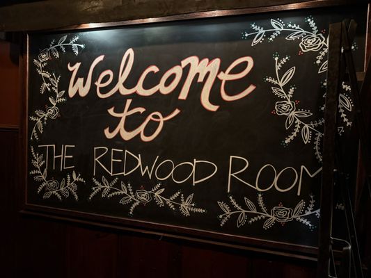 The Redwood Room by null
