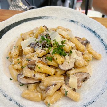Brava Garden Eatery - Homemade Rigatoni Mushroom - Wine Bars Near Me - Pleasanton, California Brava Garden Eatery - Homemade Rigatoni Mushroom - Wine Bars Near Me - Pleasanton, California