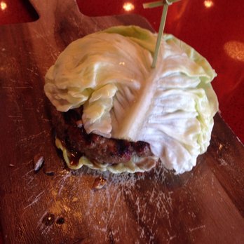 Flamme Burger - Keystone - Truffle burger on lettuce! - Burgers Near Me - Indianapolis, Indiana