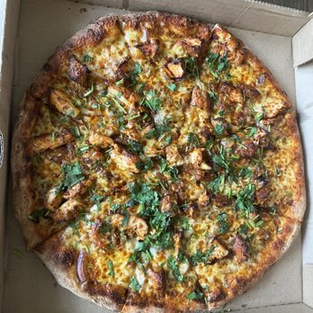 M&N's Pizza - Large 14" Spicy Chicken Curry Pizza (Halal)chicken - Indian Near Me - Bethesda, Maryland M&N's Pizza - Large 14" Spicy Chicken Curry Pizza (Halal)chicken - Indian Near Me - Bethesda, Maryland