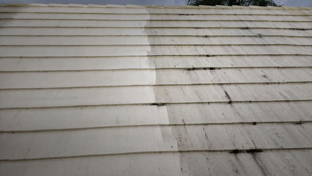 Slide of Roof Cleaning