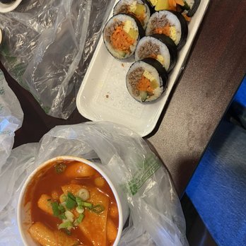 Sodam - Kimbap (top) and tteokbokki (bottom) - Korean Near Me - Dublin, California Sodam - Kimbap (top) and tteokbokki (bottom) - Korean Near Me - Dublin, California
