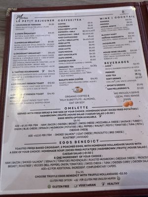 Menu photo 3 Mademoiselle Paris Bradenton, FL