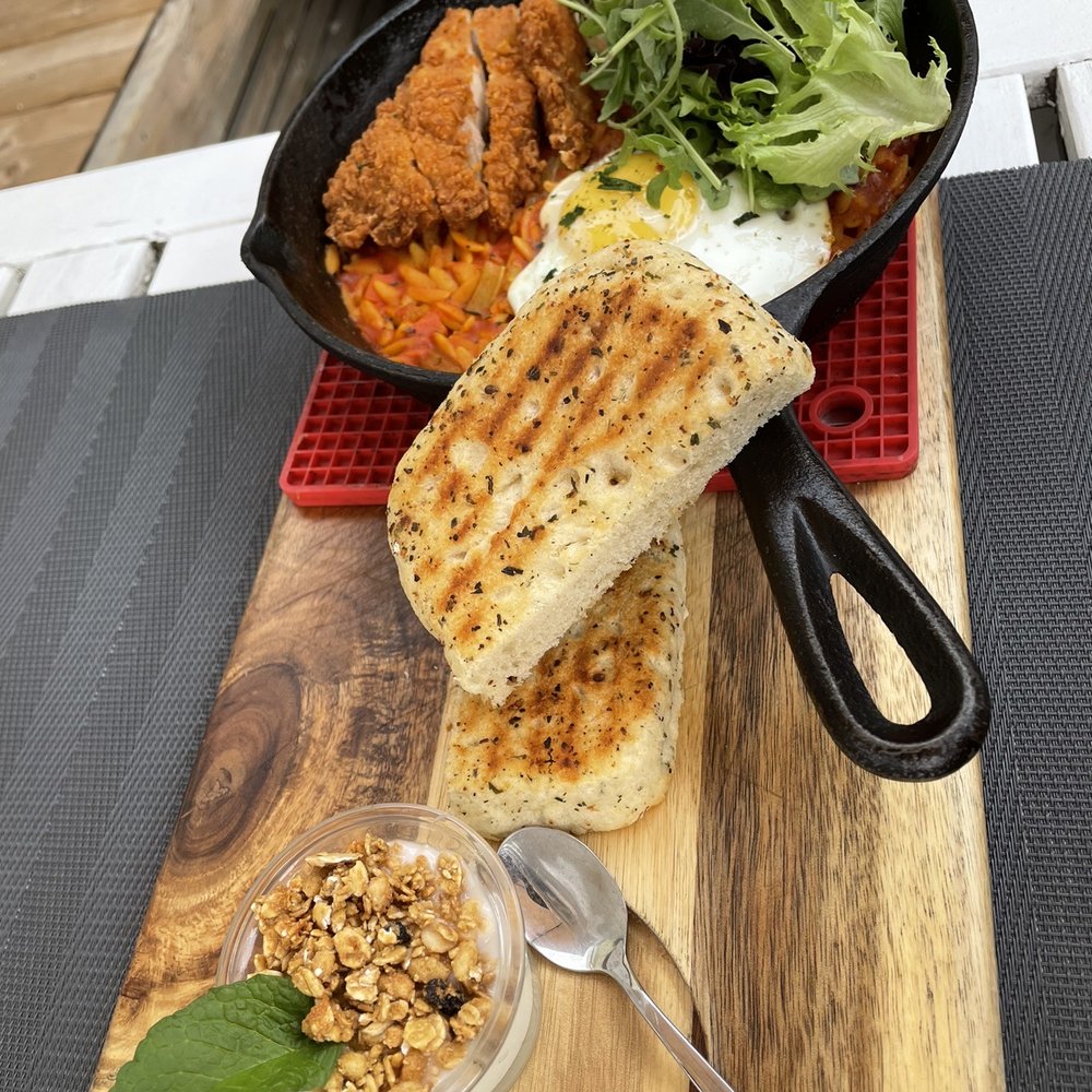 Cannery Cafe - Breakfast Paella with chicken - Canadian (New) Near Me - Richmond, British Columbia