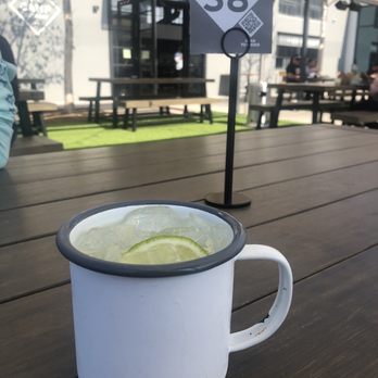 Camp Outpost - Camp Mule and outdoor seating - New American Near Me - San Antonio, Texas Camp Outpost - Camp Mule and outdoor seating - New American Near Me - San Antonio, Texas