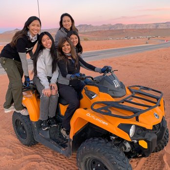 ATV Offroad Adventures - End of the tour girls picture! - ATV Rentals/Tours Near Me - Hurricane, Utah