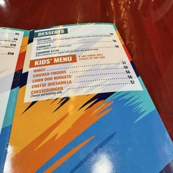 Pour Choices - Menu