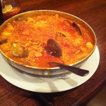 Antonio's Restaurant - Paella for one person. And I'd already eaten about 1/4 of it! - Portuguese Near Me - New Bedford, Massachusetts Antonio's Restaurant - Paella for one person. And I'd already eaten about 1/4 of it! - Portuguese Near Me - New Bedford, Massachusetts