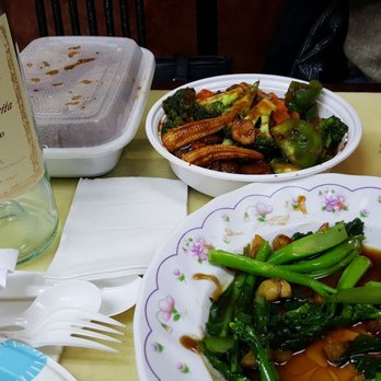 China Moon - a plate of broccoli and a bottle of wine - Chinese Near Me - Howell, New Jersey China Moon - a plate of broccoli and a bottle of wine - Chinese Near Me - Howell, New Jersey