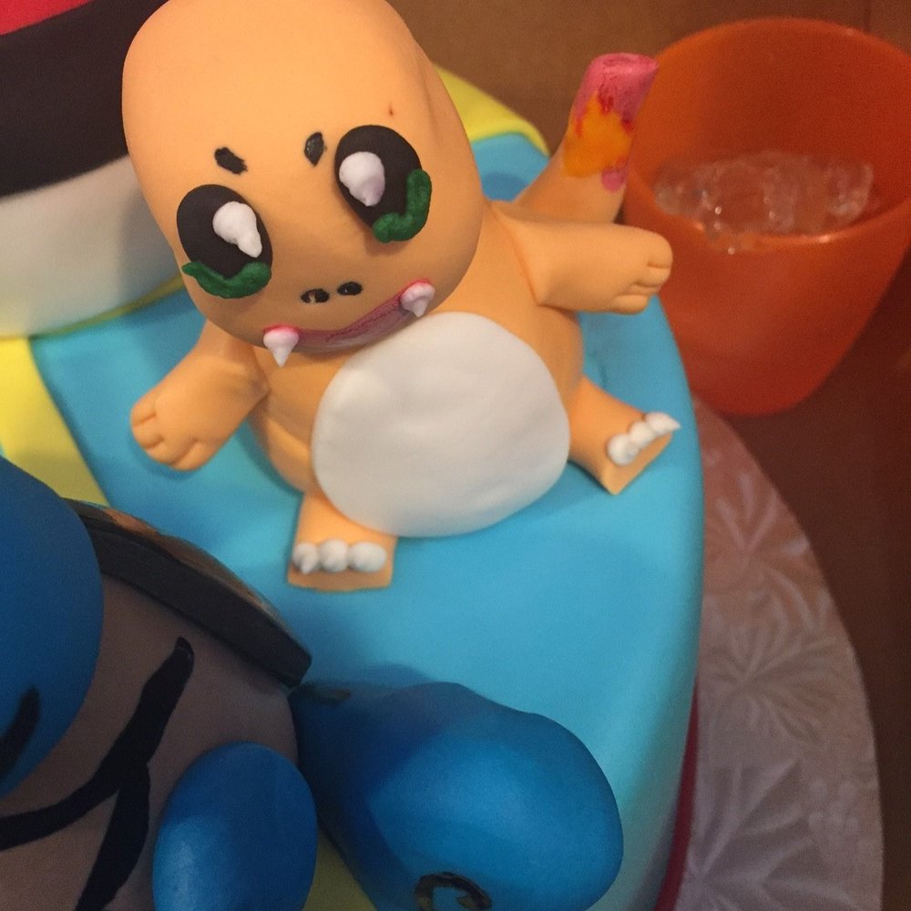 Morfey's Cake - A close up of the Pokemon. - Bakeries Near Me - Seattle, Washington