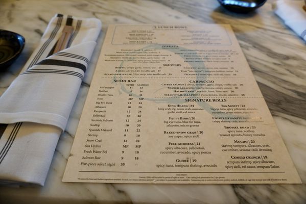 Menu photo 5 Q Sushi Westlake Village, CA