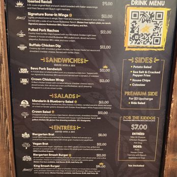 Budweiser Brewery Experience - Food menu - Beer Tours Near Me - Saint Louis, Missouri